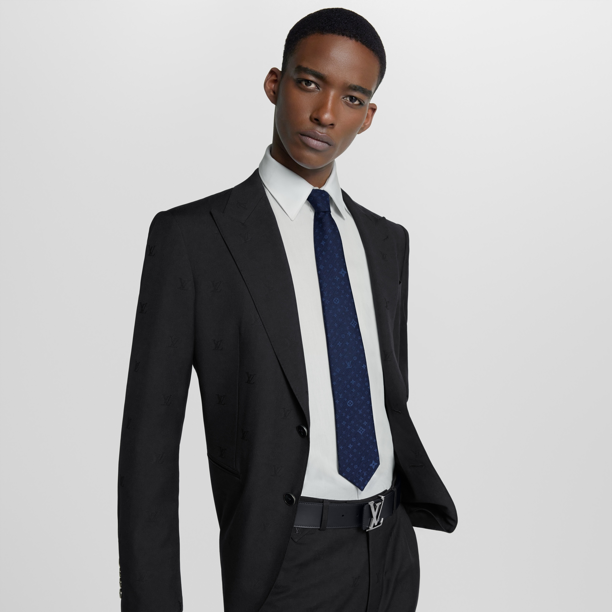 Monogram Stars Tie S00 - gifts - Family Month Gift Guide | LOUIS